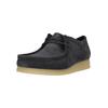 Mokassin CLARKS "Wallabee Evo", Herren, Gr. 46, blau, casual, Schuhe, mit simpler und vielseitiger Optik