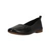 Mokassin CLARKS "Fawna Soft", Damen, Gr. 42, schwarz, Leder, klassisch, Schuhe, in flexibler Qualität für maximalen Komfort