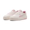 Sneaker PUMA "Carina Mia Satin Princess Sneakers Damen", Gr. 40, jasmine flower pinkscape pink, Obermaterial: Textil, Kuhleder, Synthetik; Futter: Textil; Innensohle: Textil; Laufsohle: Gummi, Schuhe