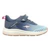 Sneaker KANGAROOS "KB-RIDA EV", Gr. 29, grisaille, blau sky, Textil, Synthetik, sportlich, Schuhe