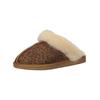 Hausschuh SHEPHERD "Shepherd Hausschuhe Leder", Damen, Gr. 37, braun (kastanie), Leder, casual, Schuhe