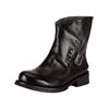 Stiefelette FELMINI "Felmini Stiefelette Leder", Damen, Gr. 40, schwarz, Leder, casual, Schuhe