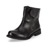 Stiefelette FELMINI "Felmini Stiefelette Leder", Damen, Gr. 42, schwarz, Leder, casual, Schuhe