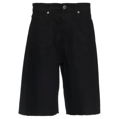 Shorts DEF "DEF DEF Jorts Shorts", Damen, Gr. L, US-Größen, schwarz (schwarzwashed), 100% Baumwolle, unifarben, loose fit, Hosen Image