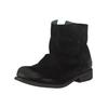 Stiefelette FELMINI "Felmini Stiefelette Veloursleder", Damen, Gr. 36, schwarz, Veloursleder, casual, Schuhe