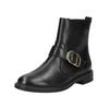 Stiefelette PAUL GREEN "Paul Green Stiefelette Glattleder", Damen, Gr. 37,5, schwarz, Glattleder, casual, Schuhe