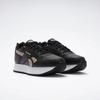 Sneaker REEBOK CLASSIC "REEBOK GLIDE RIPPLE DOUBLE", Gr. 39, schwarz, weiß, rose gold, Synthetik, Textil, sportlich, Schuhe