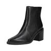 Stiefelette PAUL GREEN "Paul Green Stiefelette Glattleder", Damen, Gr. 37,5, schwarz, Glattleder, casual, Schuhe