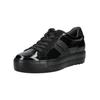 Sneaker PAUL GREEN "Paul Green Sneaker Leder", Damen, Gr. 43, schwarz, Leder, casual, Schuhe