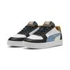 Sneaker PUMA "Caven 2.0 Run Fun Sneakers Jugendliche", Kinder, Gr. 36, schwarz cool blau weiß, Obermaterial: Textil, Synthetik; Futter: Textil; Innensohle: Textil; Laufsohle: Gummi, Schuhe