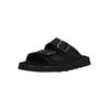 Slipper CLARKS "Solsbury Strap", Herren, Gr. 46, schwarz, Leder, casual, Schuhe, im unkomplizierten und komfortablen Slip-On-Design