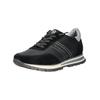 Sneaker BUGATTI "bugatti Sneaker Veloursleder", Herren, Gr. 45, schwarz, Veloursleder, casual, Schuhe