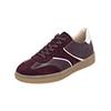 Sneaker REMONTE "Remonte Sneaker Glattleder", Damen, Gr. 39, rot (weinrot), Glattleder, casual, Schuhe