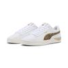 Sneaker PUMA "Jada Classic Animal Flair Sneakers Damen", Gr. 37.5, weiß gold exotic rot, Obermaterial: Synthetik, Fell / Fur; Futter: Synthetik, Textil; Innensohle: Textil; Laufsohle: Gummi, Schuhe