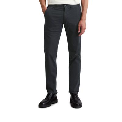 Chinohose MARC O'POLO "aus Bio-Baumwoll-Mix", Herren, Gr. 38, Länge 34, blau (schwarz navy), Obermaterial: 97% Baumwolle, 3% Elasthan, unifarben, casual, figurbetont normal, Hosen Image