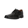 Schnürschuh CLARKS "Tilden", Herren, Gr. 44, schwarz, Leder, elegant, Schuhe, im klassischen Design