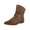 Stiefelette FELMINI "Felmini Stiefelette Veloursleder", Damen, Gr. 37, braun (camel), Veloursleder, casual, Schuhe