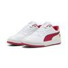 Sneaker PUMA "Scuderia Ferrari Caven 2.0 Sneakers Jugendliche", Kinder, Gr. 38, weiß (weiß rosso corsa rot), Obermaterial: Synthetik, Leder; Futter: Textil; Innensohle: Textil; Laufsohle: Gummi, Schuhe