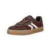 Sneaker TAMARIS "Tamaris Sneaker Leder", Damen, Gr. 42, rot (merlot), Leder, casual, Schuhe