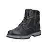 Schnürstiefelette TOM TAILOR "Tom Tailor Stiefelette Lederimitat/Textil", Herren, Gr. 42, schwarz, Lederimitat, Textil, casual, Schuhe