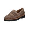Slipper PAUL GREEN "Paul Green Slipper Veloursleder", Damen, Gr. 37,5, braun, Veloursleder, casual, Schuhe