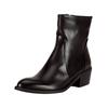 Stiefelette FELMINI "Felmini Stiefelette Leder", Damen, Gr. 41, schwarz, Leder, casual, Schuhe