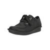 Schnürschuh CLARKS "Funny Dream", Damen, Gr. 41,5, schwarz, Leder, modisch, Schuhe, in stilvoller vintage-inspirierter Optik