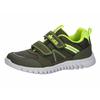 Sneaker LICO "Freizeitschuh Randy V A", Kinder, Gr. 32, grün, Synthetik, Schuhe
