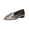 Ballerina PAUL GREEN "Paul Green Ballerinas Leder", Damen, Gr. 38, gold, Leder, casual, Schuhe