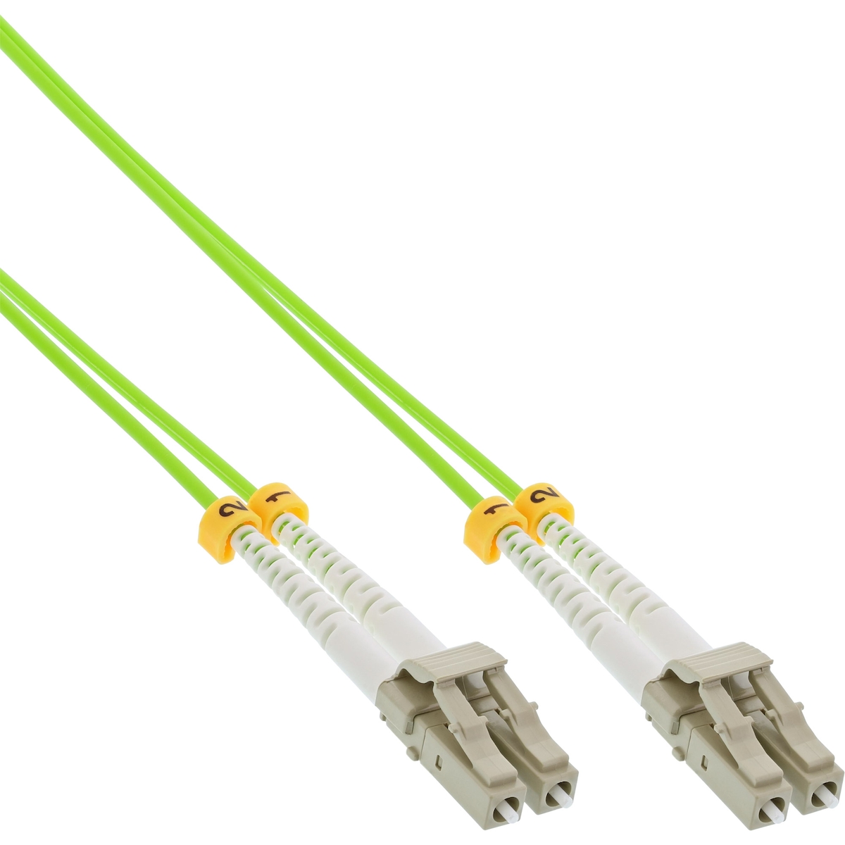 InLine® LWL Duplex Kabel, LC/LC, 50/125µm, OM5, 1m Image