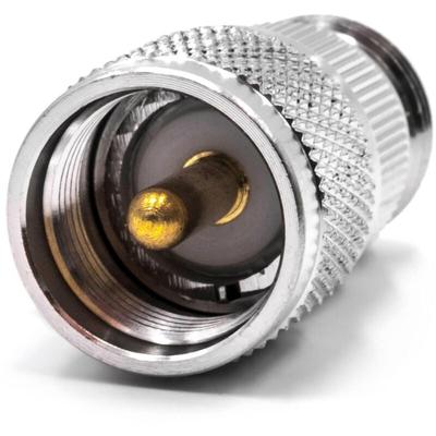 Vhbw - uhf Adapter (m) auf n Buchse für Kommunikationssysteme, GPS-Geräte, Antennen Image