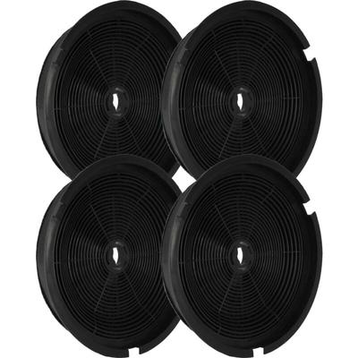 Vhbw - 4x Aktivkohlefilter kompatibel mit 3i marchi rustica bassa 60 cm, S3 2MOTORI, rustica bassa
