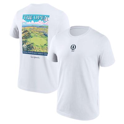 The Open 153. Royal Portrush Lee Wybranski's Calamity Corner Grafik-T-Shirt Image