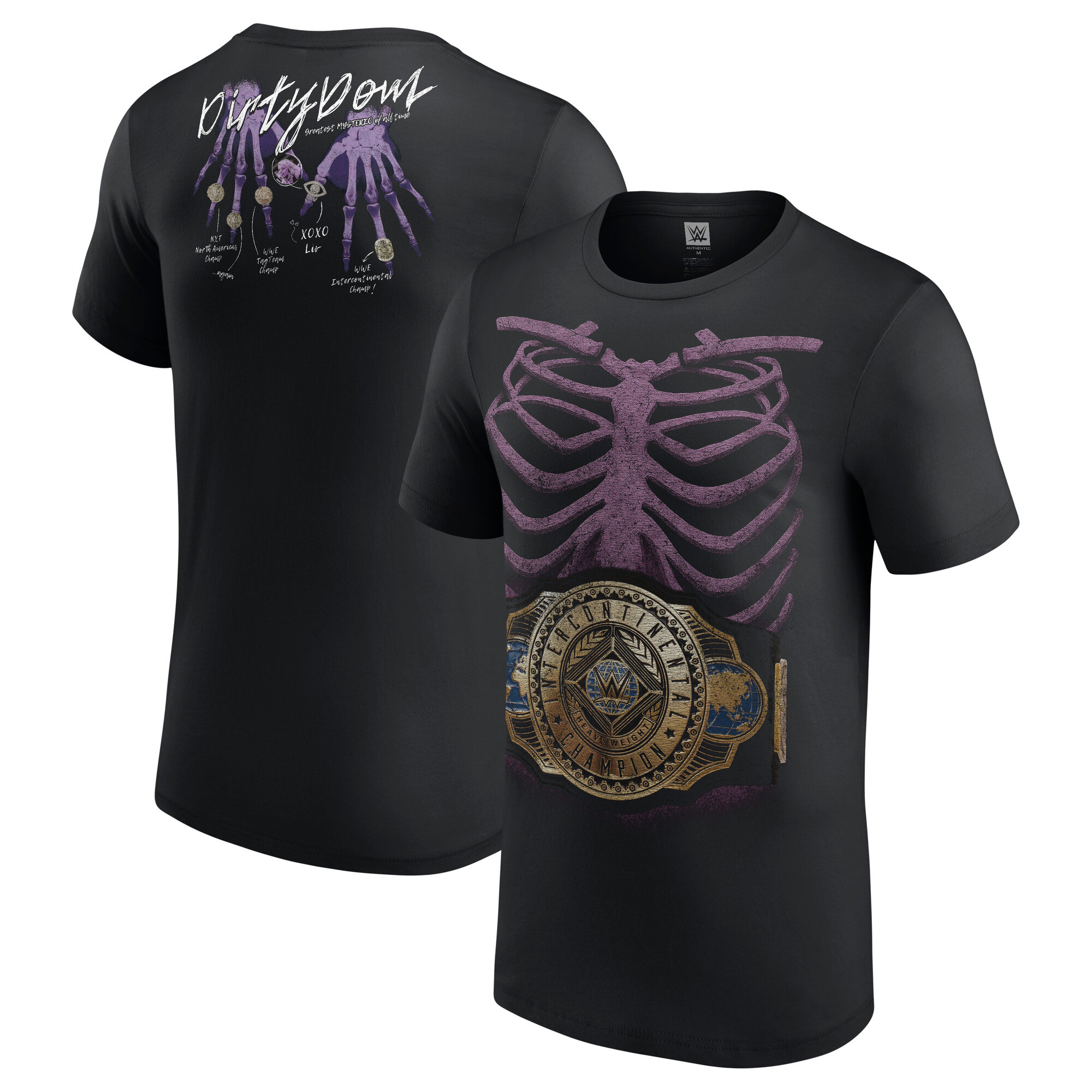 Dominik Mysterio Rib Cage Champion T-Shirt - Mens