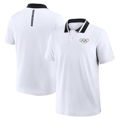 The Olympic Collection Tipped Polo – Weiß Image