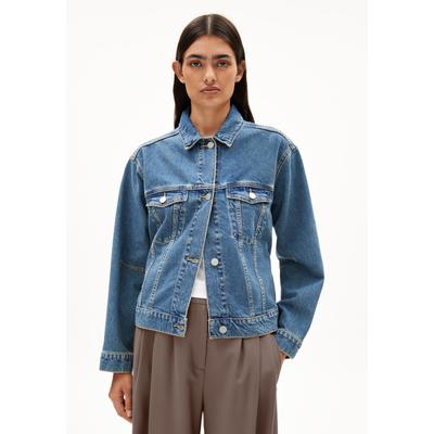 TAANA - Frauen Oversized Fit Jacke - blau (Größe: S) Image