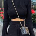 Per donna Abito in maglia Tute sportive e per il tempo libero Athleisure Autunno Manica Lunga Vita Alta Antivento Leggero Traspirante Palestra Allenamento Corsa abbigliamento sportivo Abbigliamento