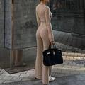 Per donna Abito in maglia Tute sportive e per il tempo libero Athleisure Autunno Manica Lunga Vita Alta Antivento Leggero Traspirante Palestra Allenamento Corsa abbigliamento sportivo Abbigliamento