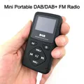 Mini radio digitali portatile DAB/DAB + radio FM tasca personale lettore MP4 MP3 auricolare Bluetooth 4.0 radio Micro USB per la casa
