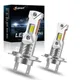 2 pezzi H7 fari a LED lampadina 1:1 mini formato lampadina a LED 6500K 20000LM faro a LED wireless per faro per auto lampada automatica fendinebbia 12V