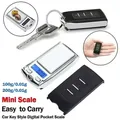 1PC Mini bilancia tascabile digitale portatile 100g 0,01g per gioielli in oro sterling Bilancia in grammi Bilancia elettronica per chiavi per auto