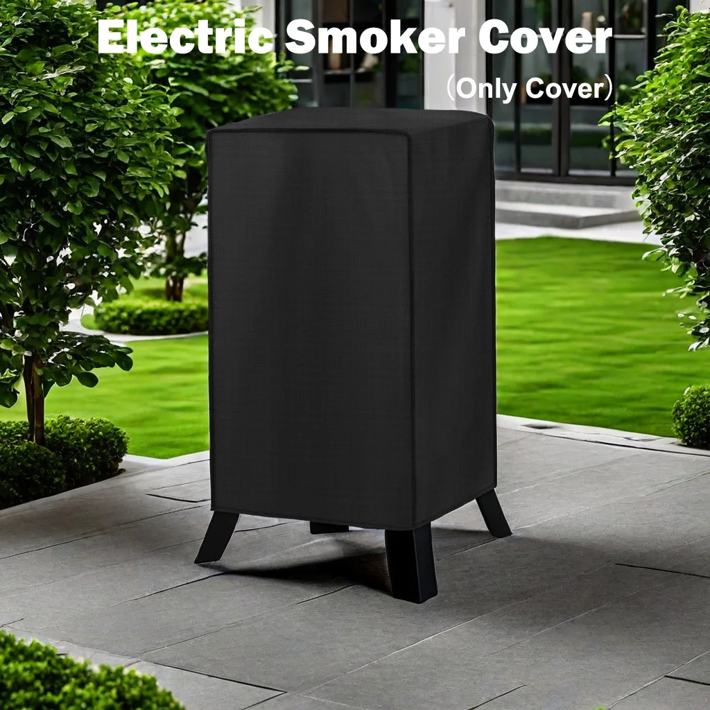 Elektrische Räucherofenabdeckung in mehreren Größen für Masterbuilt, robuste, wasserdichte vertikale Räucherofen-BBQ-Grillabdeckung, widerstandsfähig Image