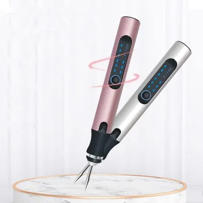 Cordless Micro Engraving Pen 3 Adjustable Speed ​​USB Cordless Mini Drill Rotary Tool Woodworking DIY Engraving Pen Set