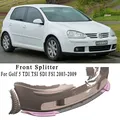 Per VW Golf MK5 TDI TSI SDI FSI 2003-2009 Auto Paraurti Anteriore Lip Spoiler Splitter Diffusore Labbro Anteriore Mento Spoiler Bodykit Tuning