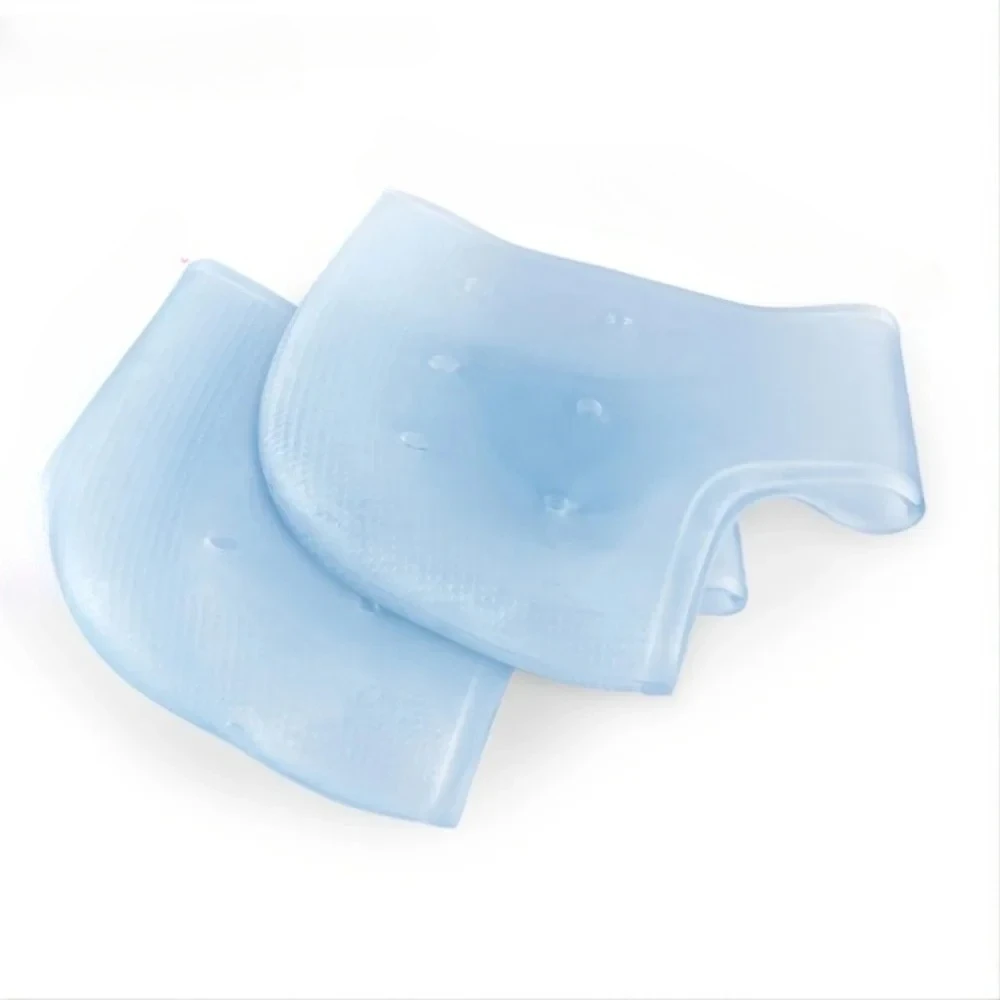 2PCS Ferse Kissen Gel Ferse Schutz für Plantarfasziitis Achillessehnenentzündung Knochen Spur Schmerzende Füße Lindern Schmerzen Pediküre Werkzeuge Image