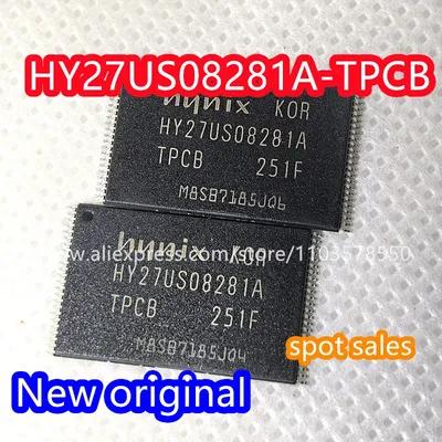 (10PCS) 100% Brand new original HY27US08281A HY27US08281A-TPCB memory chip SMT TSOP48 package 16MB NAND FLASH