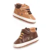 High Top Frühling Und Herbst 0-18M Baby Schuhe PU Weiche Sohle Atmungsaktive Baby Casual Sport Schuhe Wanderschuhe