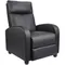 Recliner Chair Padded Seat Pu Leather for Living Room Single Sofa ReclineModern Recliner Seat Club Chair Home Theater Seating (B