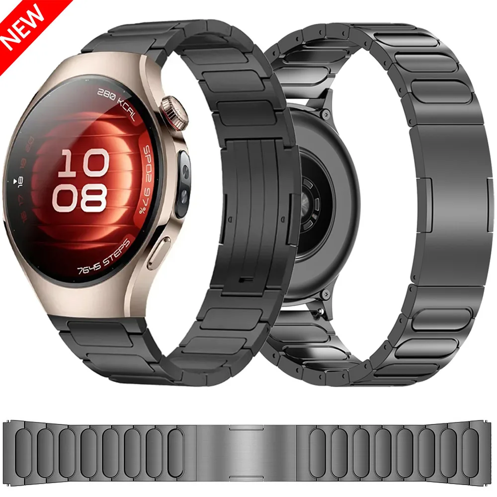 22 mm Titanlegierungsband für Huawei Watch 5 4 GT5 Pro GT5-4-3-2 46 mm leichtes Armband Amazfit BIP 6 5 Balance 2 Correa Image