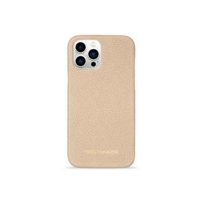 Maison de SABRE Leather Phone Case (iPhone 13 Pro Max) - Saharan Nude